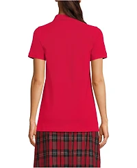 Lands' End Women's Short Sleeve Mesh Polo Shirt