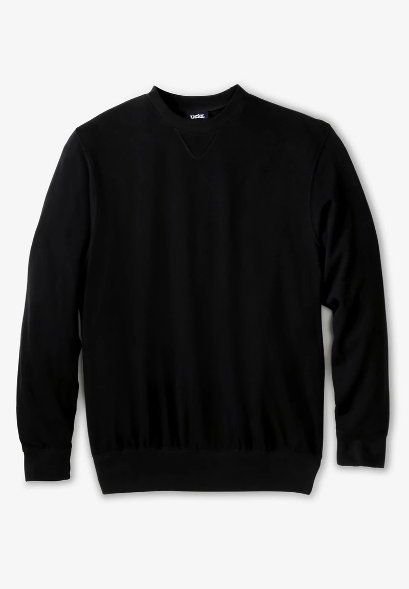 KingSize Men's French Terry Crewneck Sweatshirt
