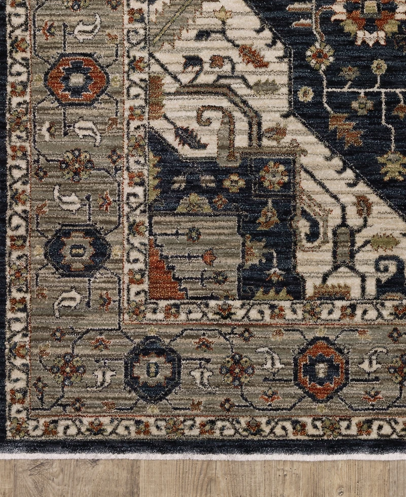Oriental Weavers Eliana ELI07 2'3''x7'6'' Runner Area Rug