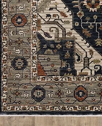 Oriental Weavers Eliana ELI07 2'3''x7'6'' Runner Area Rug