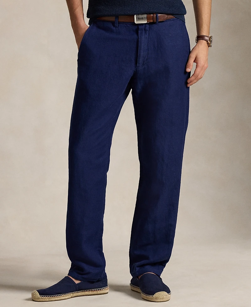 Polo Ralph Lauren Men's Straight-Fit Houndstooth Twill Pants