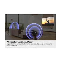 Wireless Rear Speaker Kit - Black