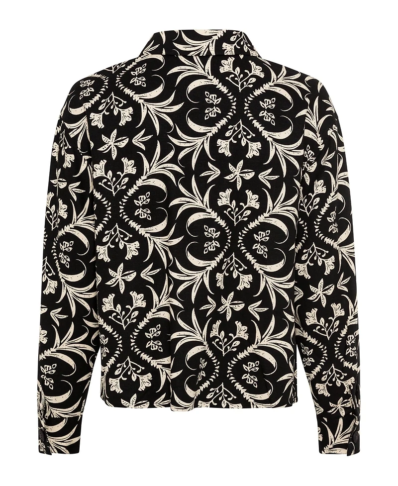 Olsen Women's Ornamental Print Jacket