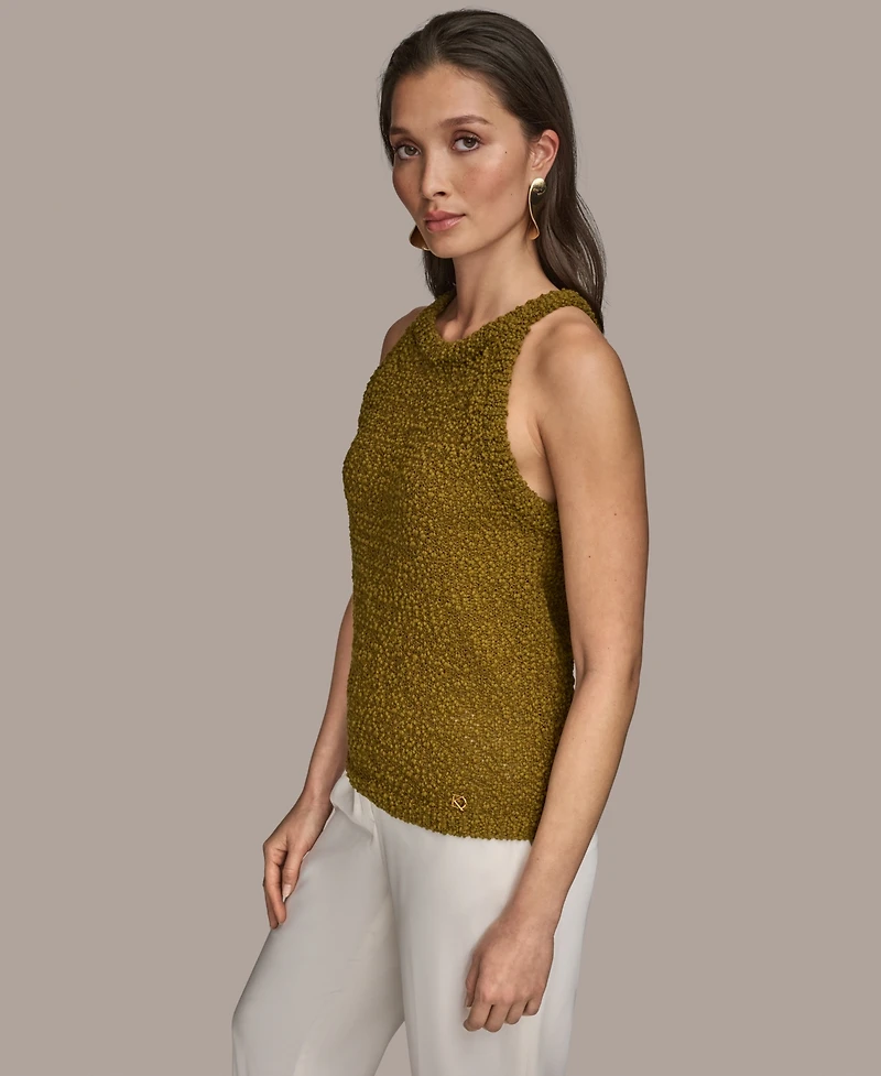 Donna Karan New York Women's Textured Knit Sleeveless Top