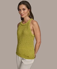 Donna Karan New York Women's Textured Knit Sleeveless Top