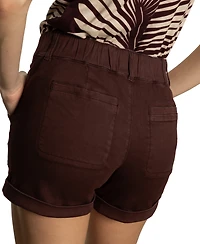 Sanctuary Women's Renegade Mid Rise Cuffed Shorts