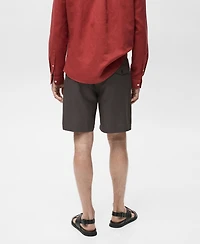 Mango Men's Slim-Fit Fluid Bermuda Shorts