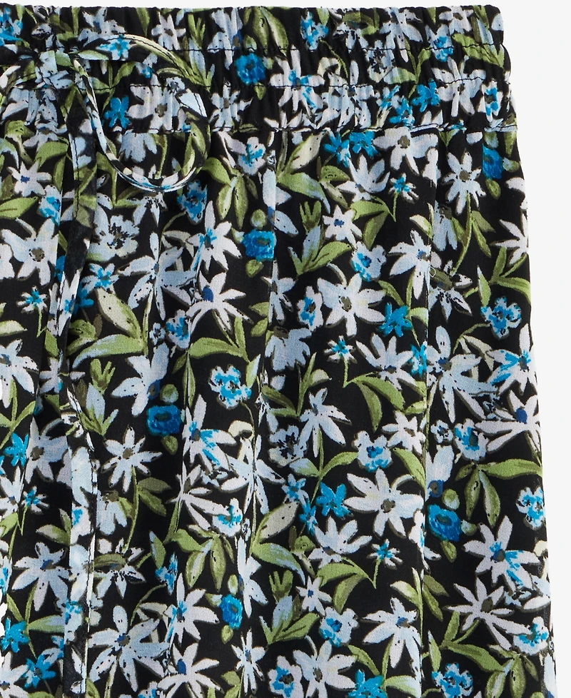 On 34th Women's Floral Tiered Midi Skirt, Exclusively at Macy's