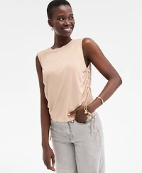 On 34th Women's Side-Cinched Muscle Tank, Created for Macy's