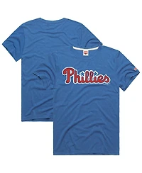Homage Men's Royal Philadelphia Phillies Hyper Local Tri-Blend T-Shirt
