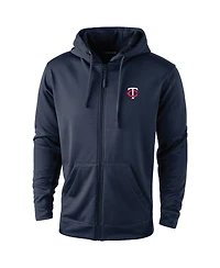 Dunbrooke Men's Navy Minnesota Twins Trophy Full-Zip Hoodie