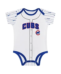 Outerstuff Baby Boys and Girls 2-Piece Chicago Cubs Play Ball Bodysuit