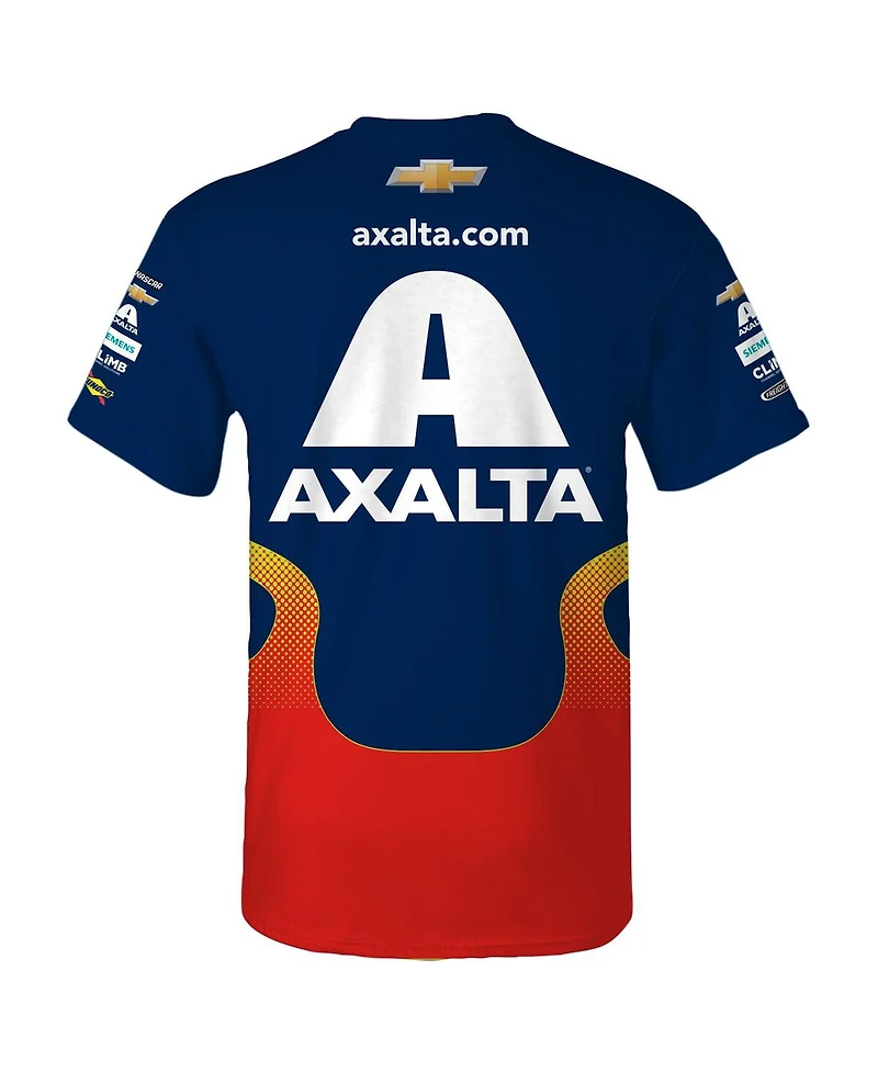 Hendrick Motorsports Team Collection Men's Blue William Byron Axalta Uniform T-Shirt