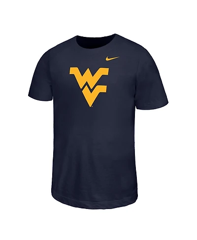 Nike Big Boys and Girls Navy West Virginia Mountaineers Legend Color Pop Performance T-Shirt