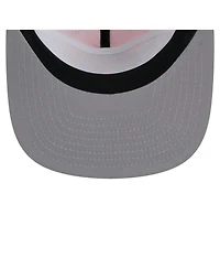 New Era Men's Blue/Orange New York Knicks Throwback Dye Golfer Snapback Hat