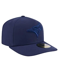 New Era Men's Navy Toronto Blue Jays Color Pack A-Frame 59FIFTY Fitted Hat
