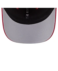 New Era Men's Scarlet San Francisco 49ers Main Trucker 9SEVENTY Stretch Snap Hat