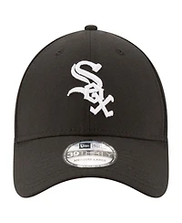New Era Men's Black Chicago White Sox 125th Anniversary 39THIRTY Flex Hat