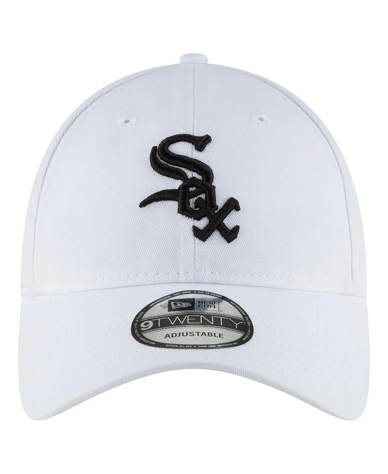 New Era Men's White Chicago White Sox 125th Anniversary 9TWENTY Adjustable Hat