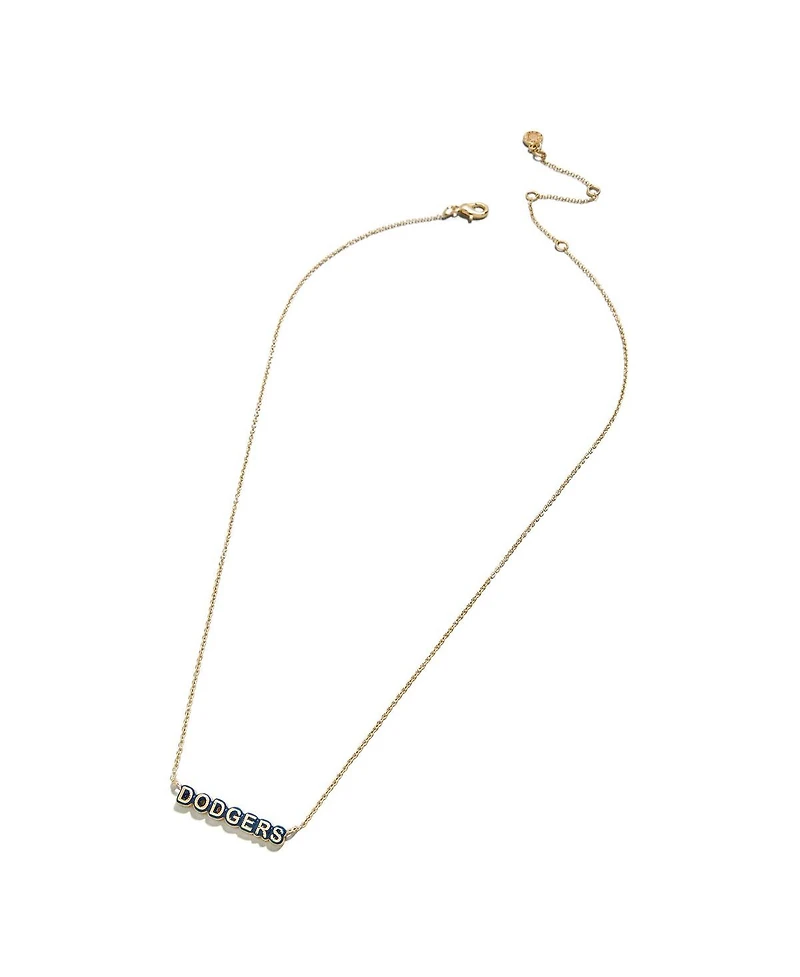 Wear by Erin Andrews Los Angeles Dodgers Delicate Enamel Necklace