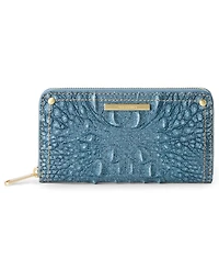 Brahmin Suri Denim Secour Leather Wallet