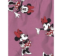 Disney Baby Girls 2-Pc. Minnie One-of-a-Kind Sweatshirt & Shorts Set