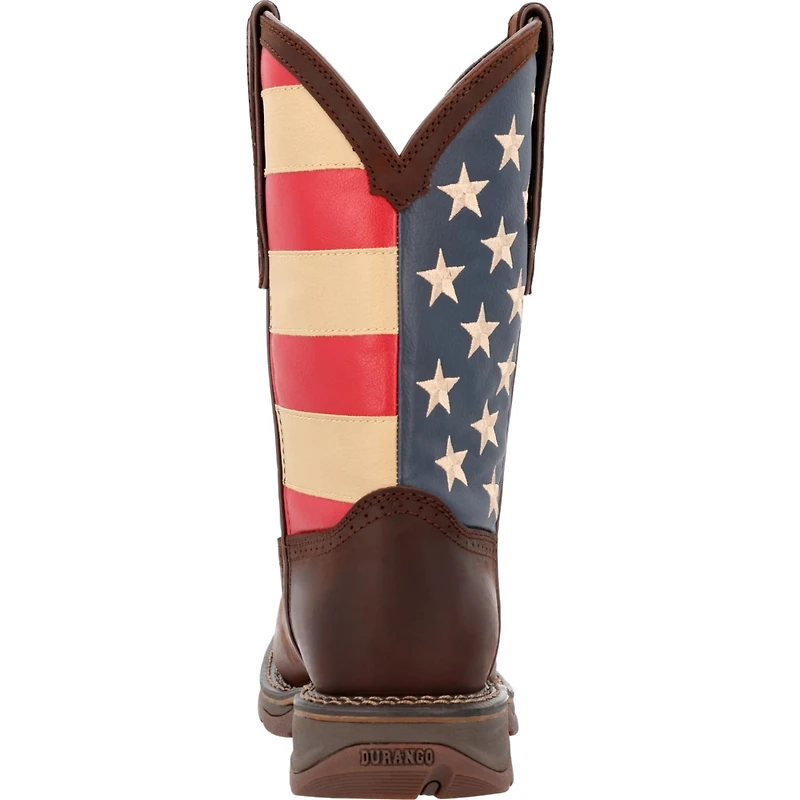 Durango Men's Workin' Rebel Patriotic Steel Toe Work Boot