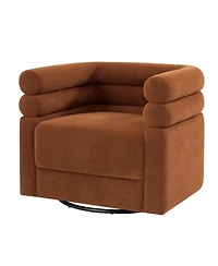 Donat Modern Swivel Barrel Chair