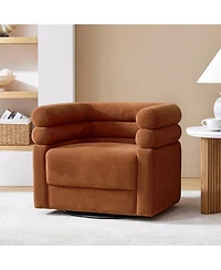Donat Modern Swivel Barrel Chair
