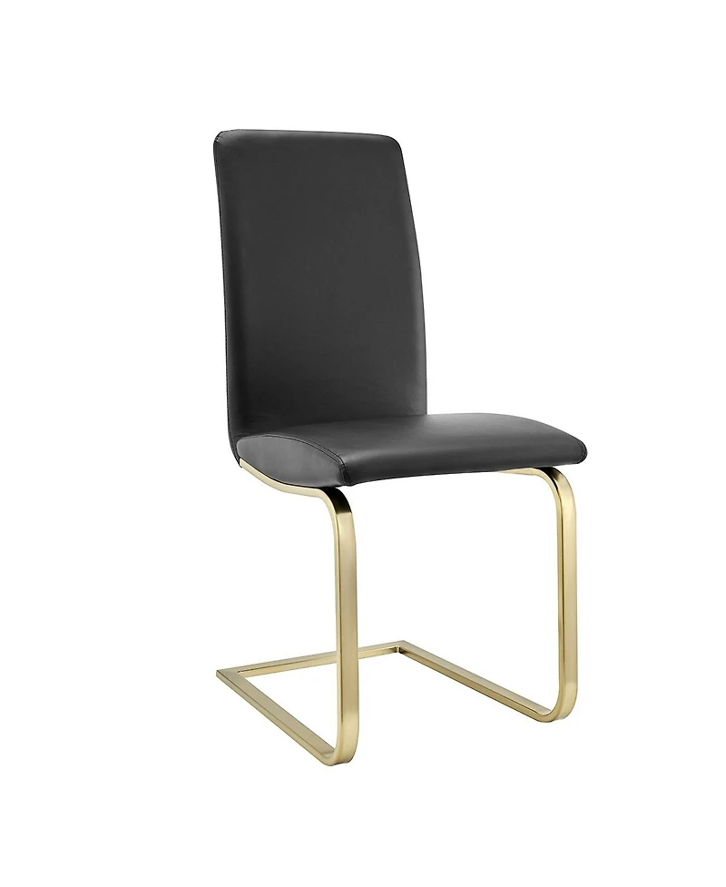 Set of 2 Modern Dining Chairs for Kitchen Table or Home Seating