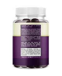 Super Iron Gummy, Chewable Iron Supplement for Women and Men with Vitamin C for Higher Absorption, Grape Flavor, Nature's Craft 30ct