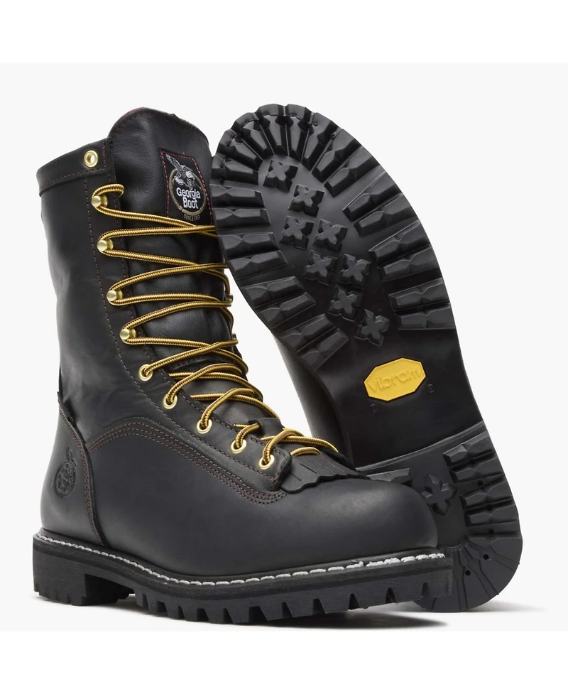 Georgia Boot Men's Lace-to-Toe Gore-tex Waterproof 200G Insulated Work Boot