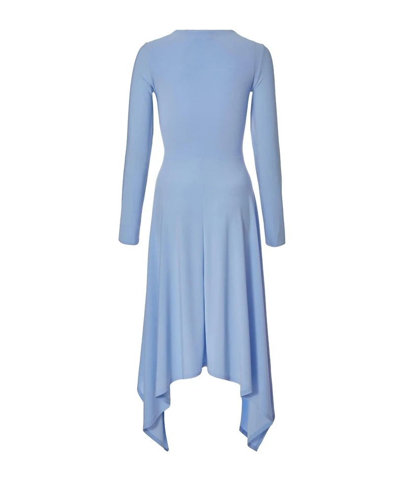 Quiz Women's Soft Touch Maxi Dress with Hanky Hem