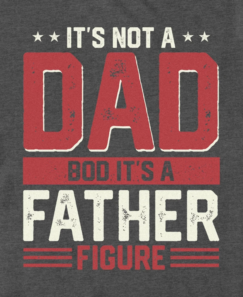 Fifth Sun Men's Dad Bod Figure Short Sleeve T-Shirt