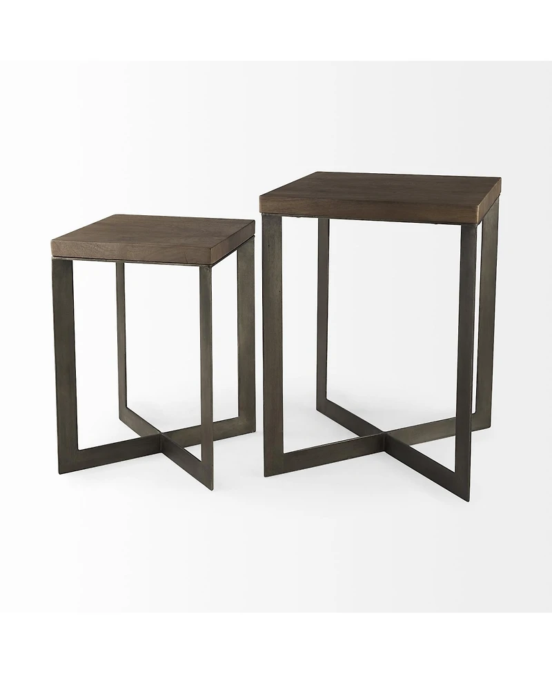 Traditional Solid Wood Square End Table – Timeless Accent Piece