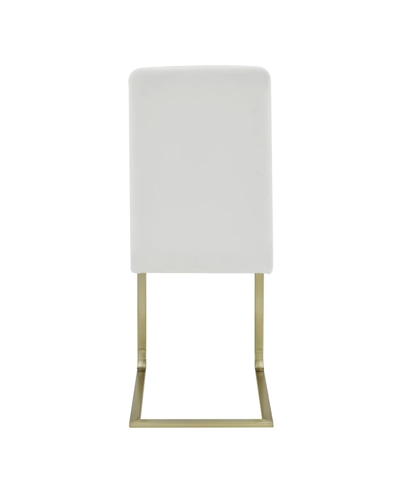 Set of 2 Modern Dining Chairs for Kitchen Table or Home Seating