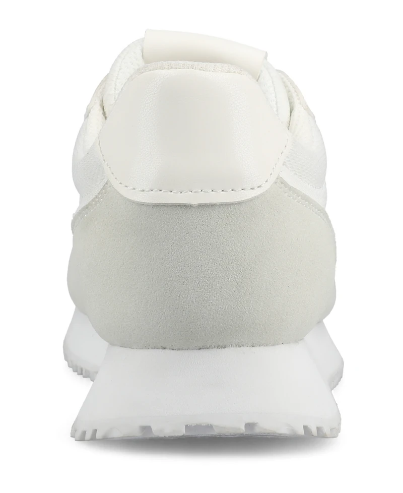 Journee Collection Women's Flow Lace Up Jogger Sneakers