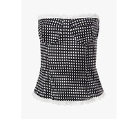 WeWoreWhat Women's Strapless Corset