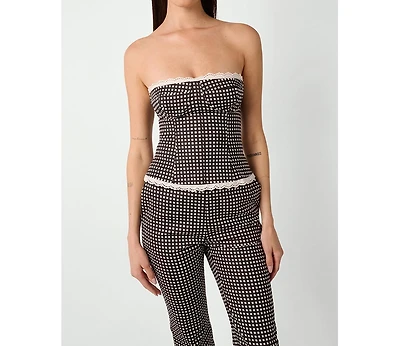 WeWoreWhat Women's Strapless Corset