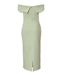 Quiz Women's Scuba Crepe Button Front Maxi Dress