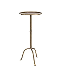 Creative Co-op 12.3" Metal Martini Cocktail Table