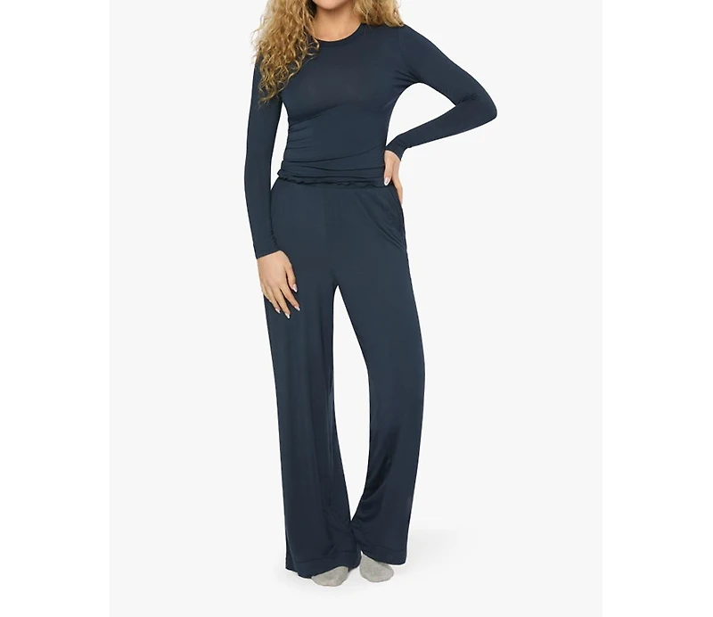 WeWoreWhat Women's Long Sleeve Crewneck Top