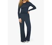WeWoreWhat Women's Long Sleeve Crewneck Top