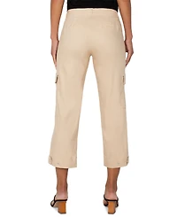 Liverpool Los Angeles Women's Utility Cropped Cargo Pants