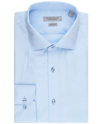 Perry Ellis Portfolio Men's Twill Dress Shirt