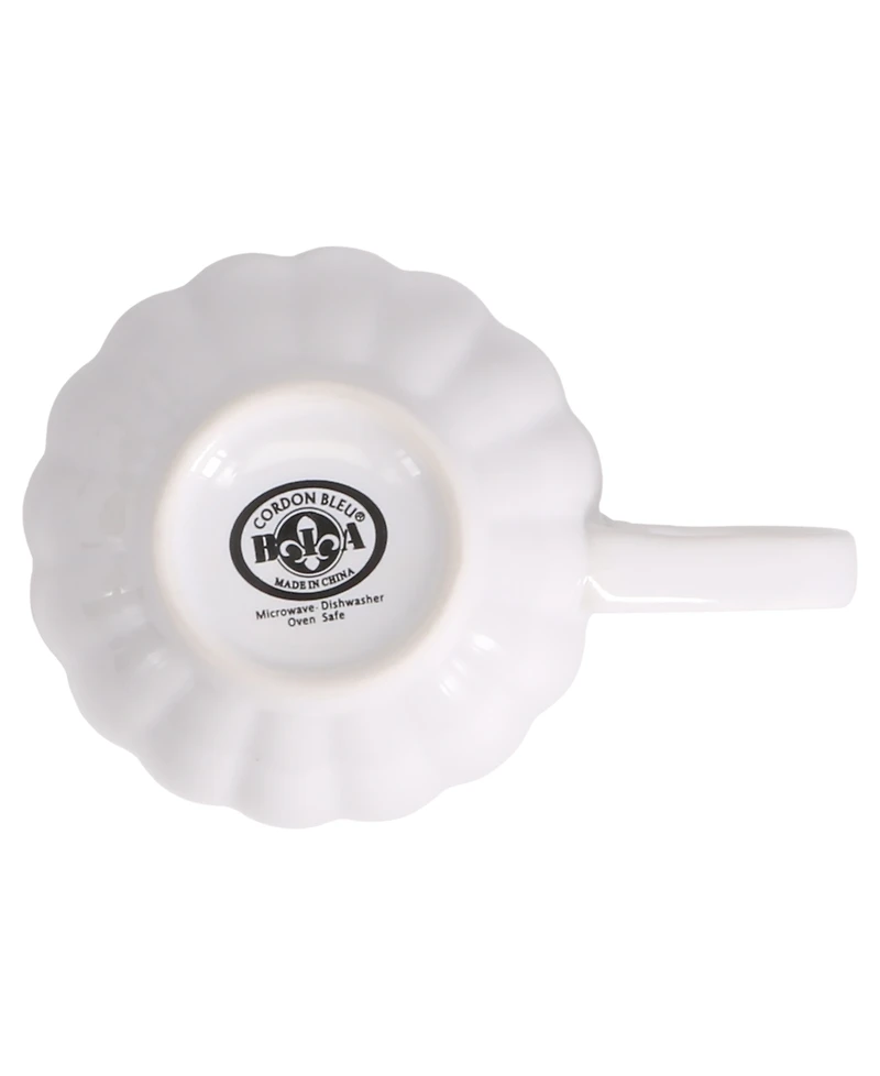 Bia Cordon Bleu Petal 4-Pc. Mugs Set, Service for 4