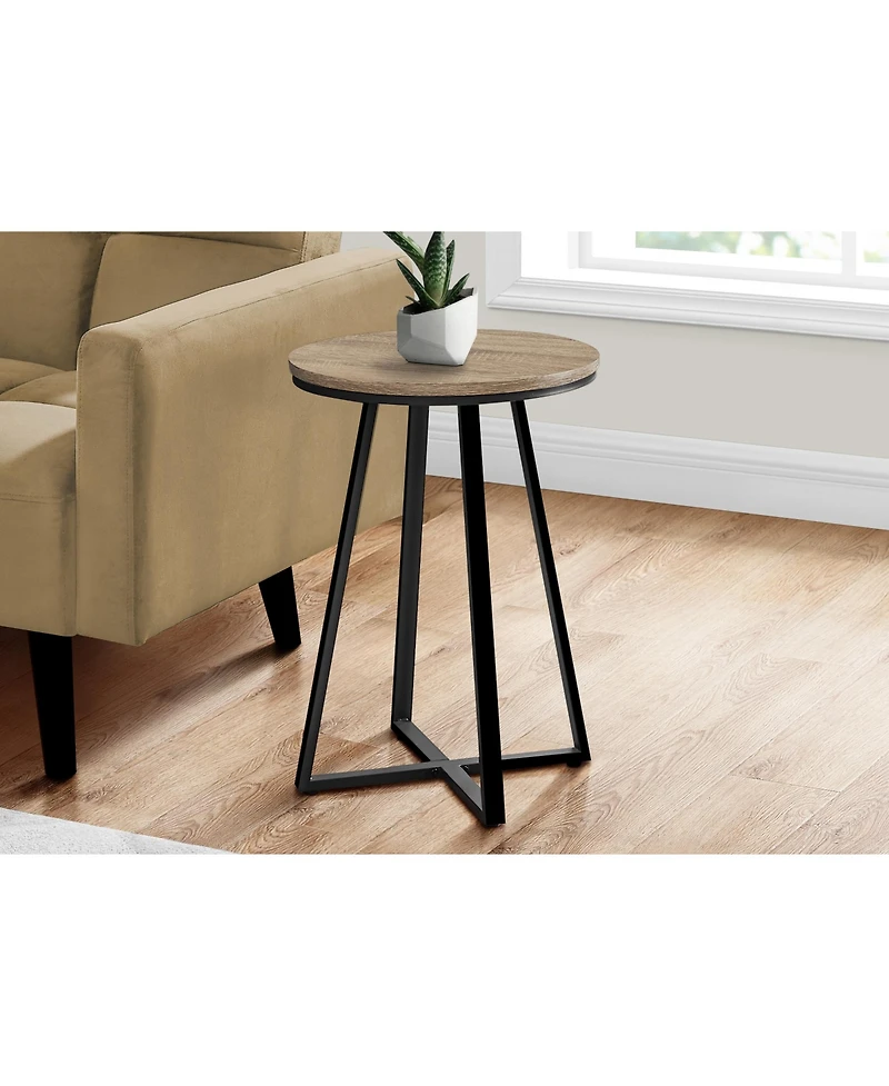 Small Round End Table – Compact Design for Tight Spaces