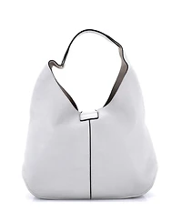 Pre-Owned Salvatore Ferragamo Gancini Margot Hobo Leather
