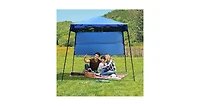 7 x Feet Pop-up Canopy Tent with Carry Bag and 4 Stakes