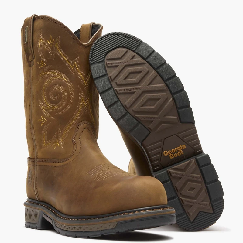 Georgia Boot Carbo-Tec Lt Composite Toe Waterproof Work Wellington